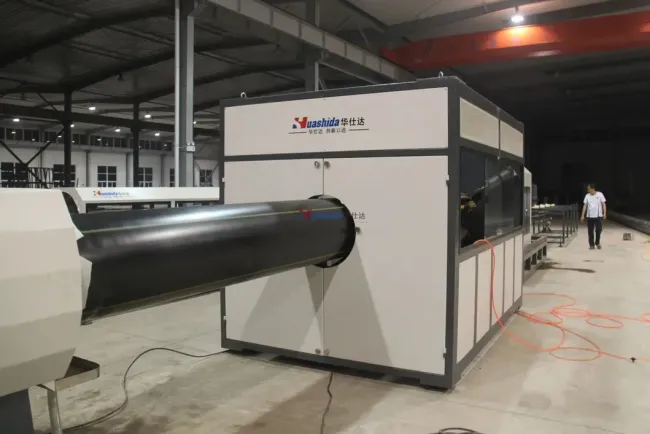 Automatic HDPE PE Water and Gas Transport Pipe Production Manufacturer