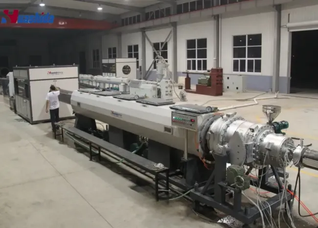 HDPE PE Underground Plastic Water Gas Supply Pipe Making Machinery (20-2200mm)