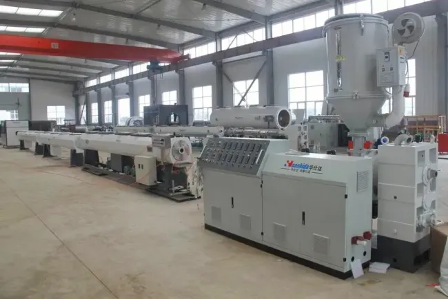 HDPE PE Underground Plastic Water Gas Supply Pipe Production Line
