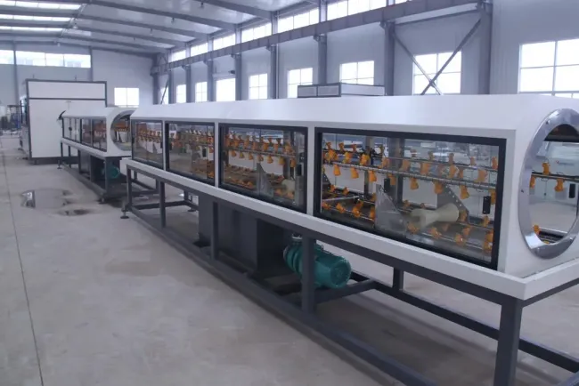 HDPE PE Underground Plastic Water Gas Supply Pipe Production Line