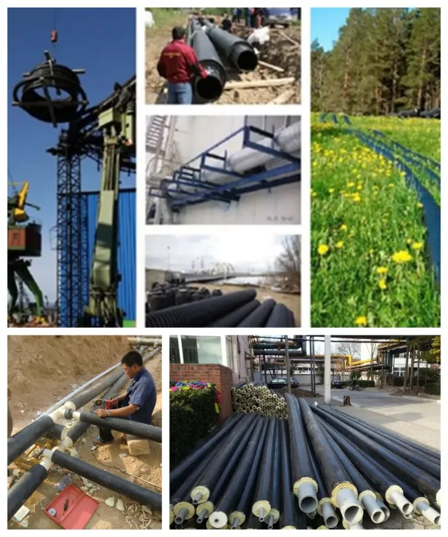 One Step Pert Pex Fiber-Enhanced Flexible PU Insulated Pipe Equipment Manufacturer