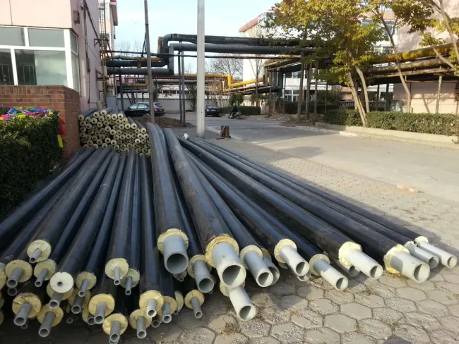 Pert Fiber-Reinforced Flexible / Rigid PU Insulated Pipe Integrated Production Line