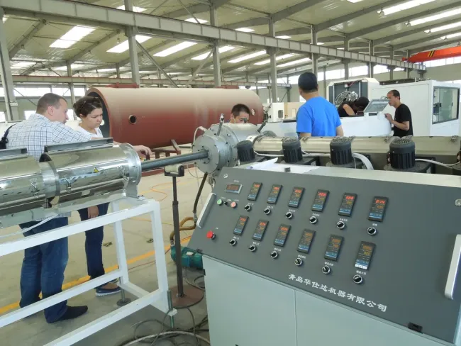 Industrial Piping Systems PU Foaming Pertii Pex Fiber-Reinforced Insulation Pipe Production Line