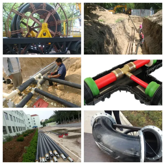 Industrial Piping Systems PU Foaming Pertii Pex Fiber-Reinforced Insulation Pipe Production Line