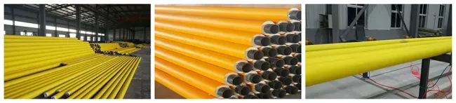 PU Insulation Pipe Jacket Extrusion Line for Underground Heating and Cooling Pipeline
