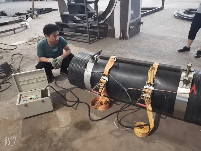 Electro Fusion Girth Welding Closure Tape for HDPE Hollow Wall Spiral Pipe