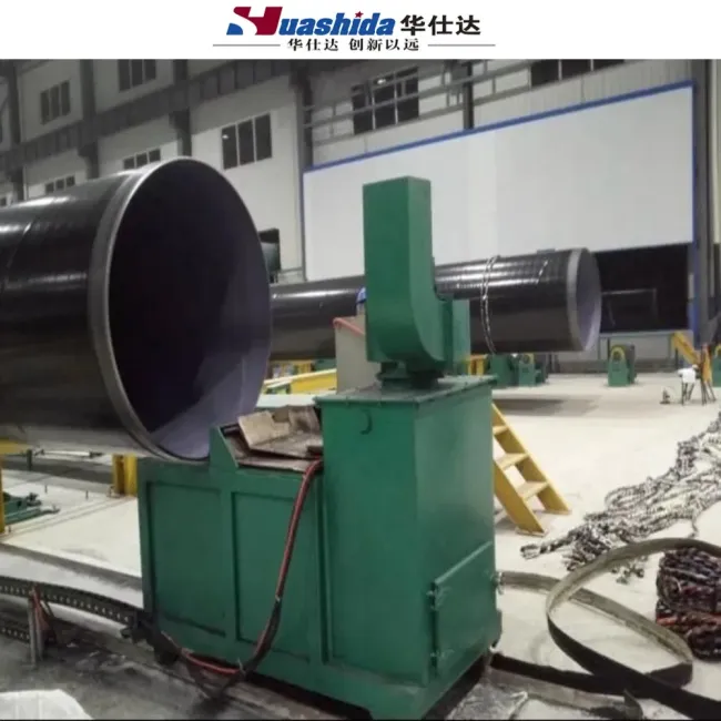 Three-Layer Polyethylene (3LPE) Anticorrosion Coating and Beveling Machine Line for Steel Pipes