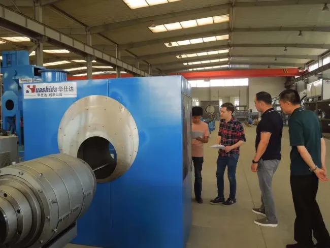 Three-Layer Polyethylene (3LPE) Anticorrosion Coating and Beveling Machine Line for Steel Pipes