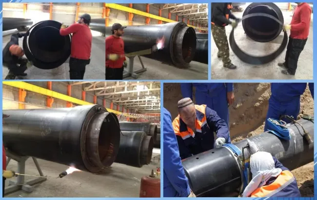 HDPE Seamless Electrofusion Sleeves Welding for Pre-Insulated Pipe
