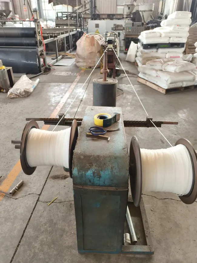 PP PE PVC Plastic Pipe Welding Rod / Welding Filaments
