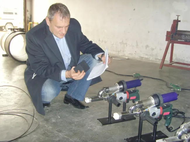 Portable Hand Extrusion Welding Gun for PP/PE/PVC Plastic Material Welder