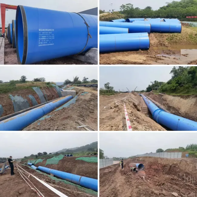 Steel Pipe Fusion Bonded Epoxy (FBE) Coating Machine for Oil, Gas, and Water Pipeline
