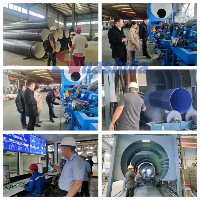 3lpe 3PE Fbe Anti-Corrosion Insulation Coating Line for Trunk Petroleum Transport Pipelines