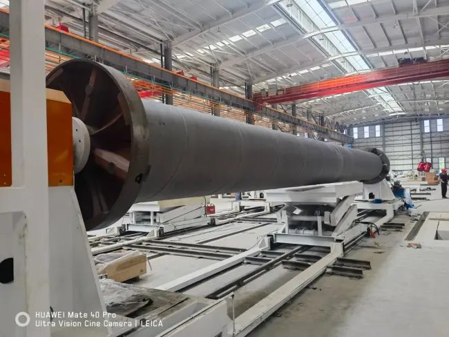 PU Sprayed Foaming HDPE Winding Preinsulation Pipe Manufacturing System