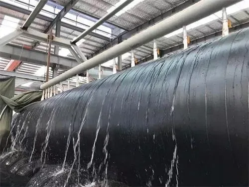 Steel Pipe Polyurethane Spray Foam Coating Insulated Steel Pipe Production Line