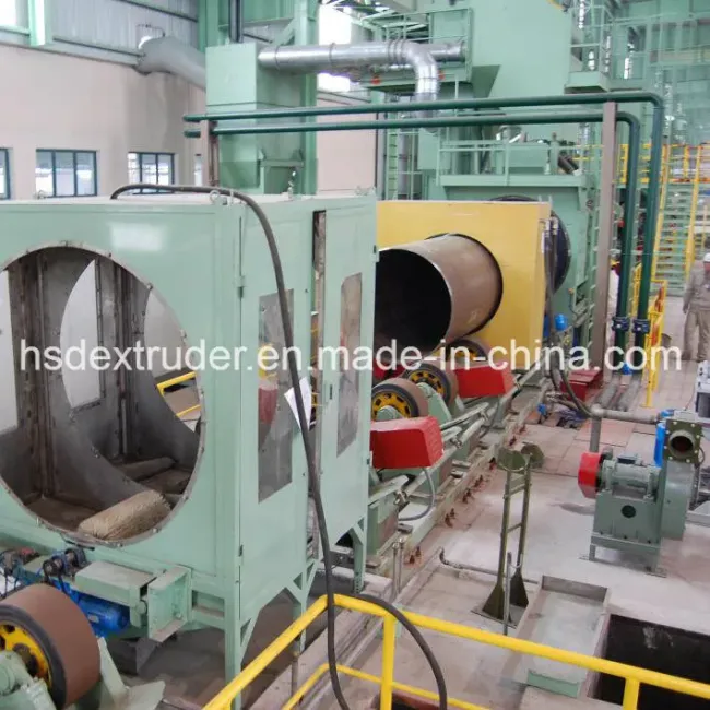 Internal Epoxy and External Three-Layer Anti-Corrosion Poduction Line