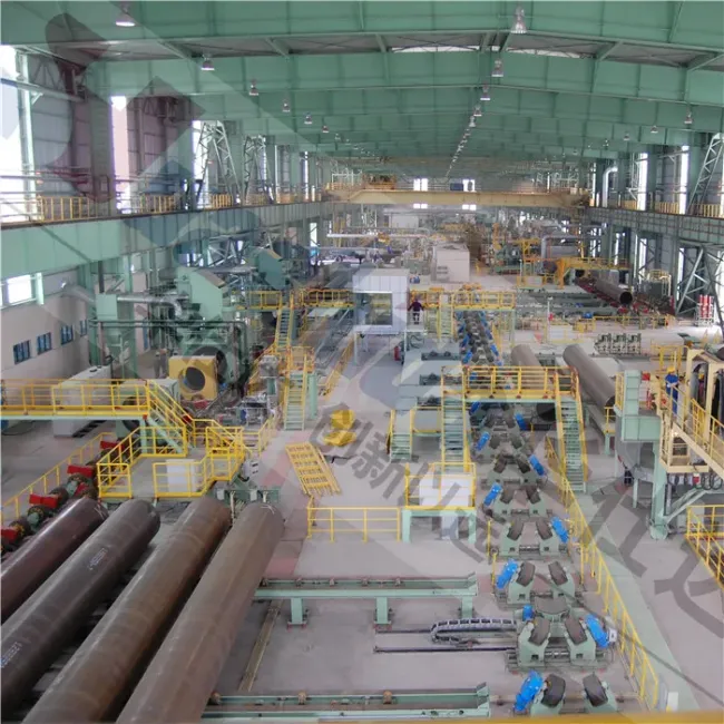 Internal Epoxy and External Three-Layer Anti-Corrosion Poduction Line