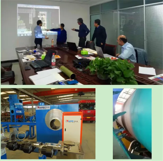 Internal Epoxy and External Three-Layer Anti-Corrosion Poduction Line