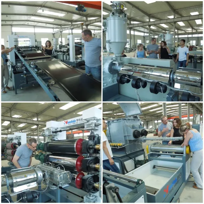 Radiation Crosslinked Heat Shrink Sleeve Production Line 3lpe Pre-Insulated HDPE Pipeline Joint Protective Shrinkable Belt Machine