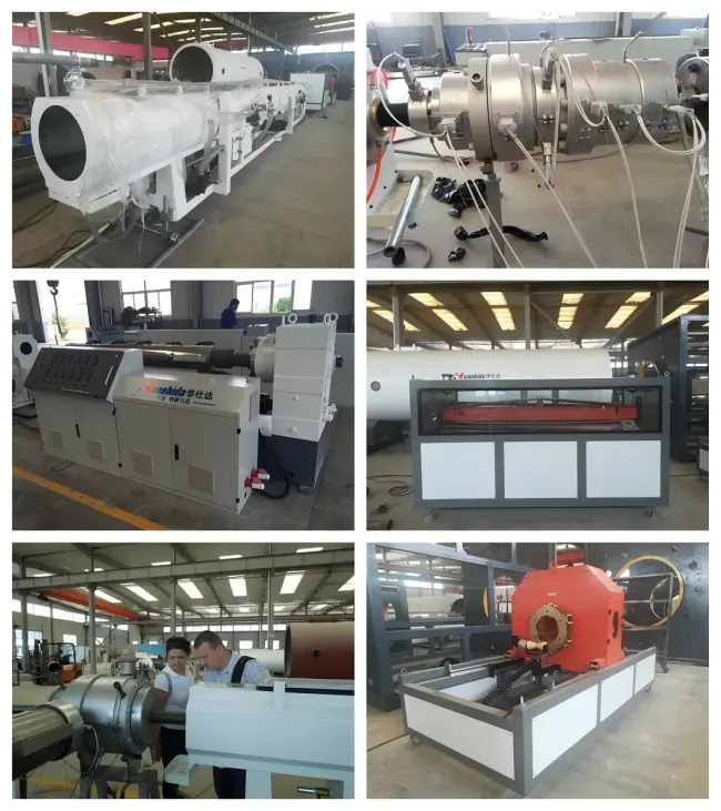 One-Step Pert Flexible Pre-Insulation Pipe Extrusion Line for Direct-Buried Heating