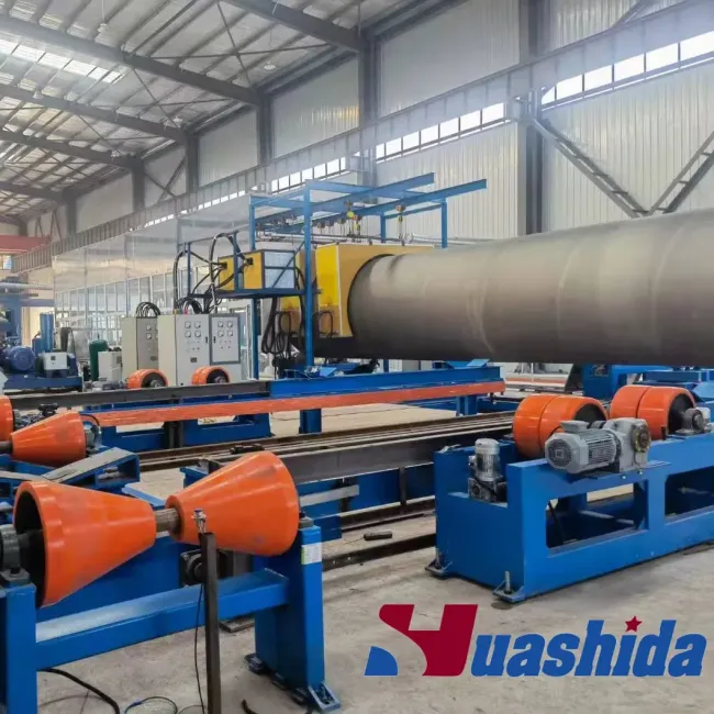 Fbe Coating Machinery for Steel Pipe Internal/External Shot Blasting and 3lpe/5lpp Pipeline Coating