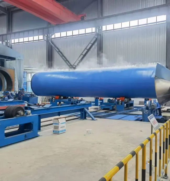Fbe Coating Machinery for Steel Pipe Internal/External Shot Blasting and 3lpe/5lpp Pipeline Coating