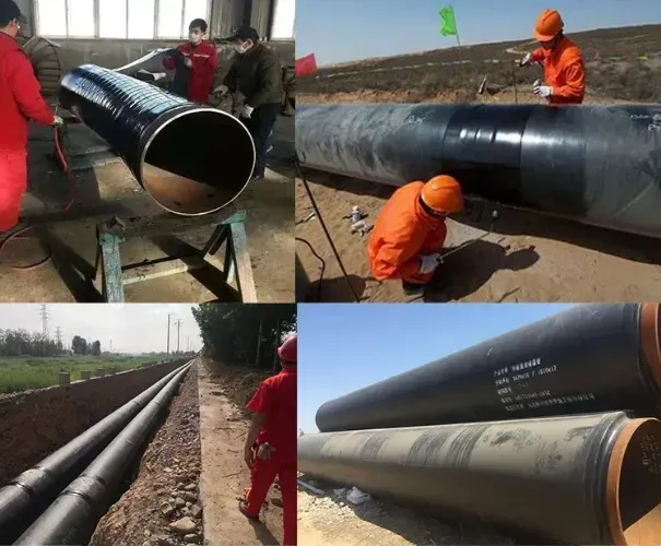 High-Performance 3lpe Coating Heat Shrinkable Sleeve Tape for 3PE Pipeline Joint Closure Repair Protection