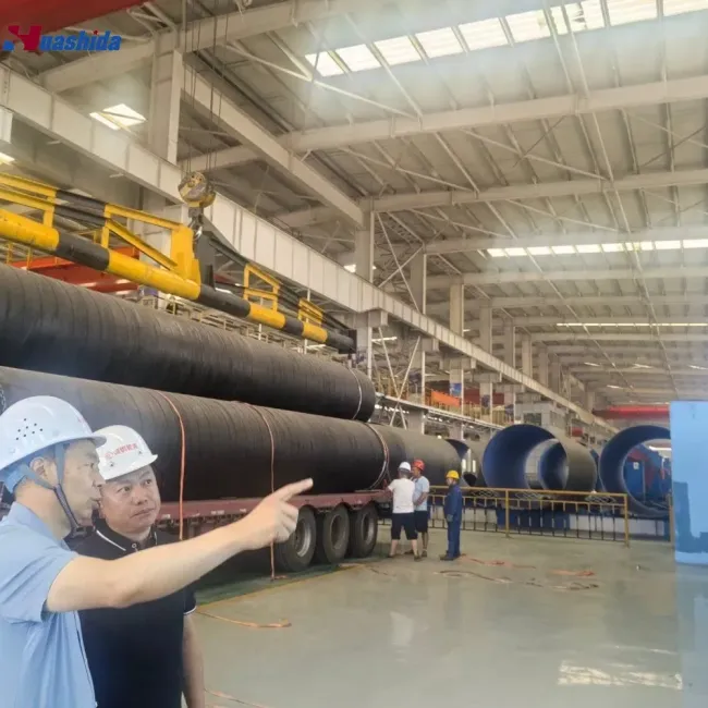 Steel Pipe Internal Fbe Spraying & External 3lpe Shot Blasting Coating Production Line for Pipeline Protection