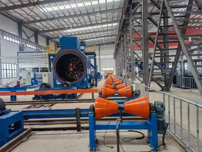 3lpe External Coating and Fbe Internal Coating Production Line for Water & Gas Steel Pipelines