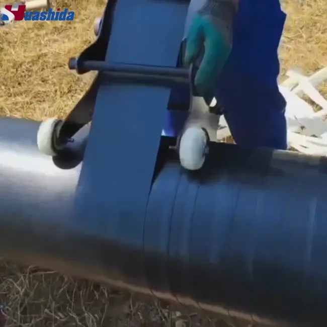 Cold Applied HDPE Anti-Corrosion Wrap Tape for Pipeline Corrosion Protection Systems