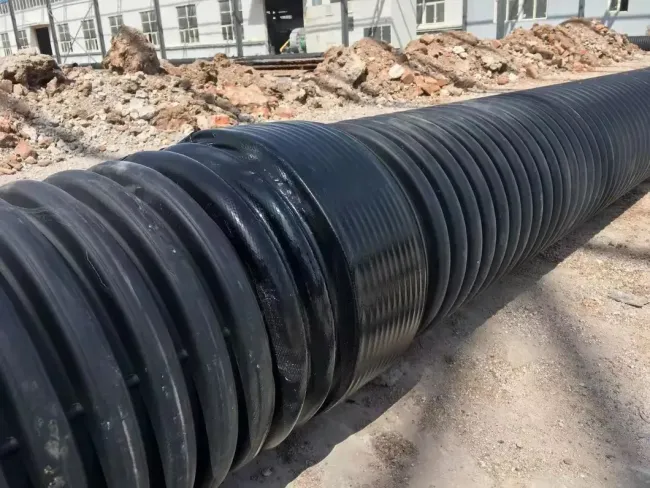 High-Strength, Corrosion-Resistant PP/HDPE Corrugated Pipes Production Line
