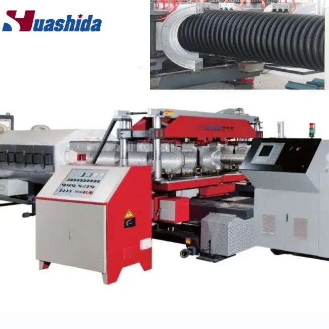 High-Strength, Corrosion-Resistant PP/HDPE Corrugated Pipes Production Line