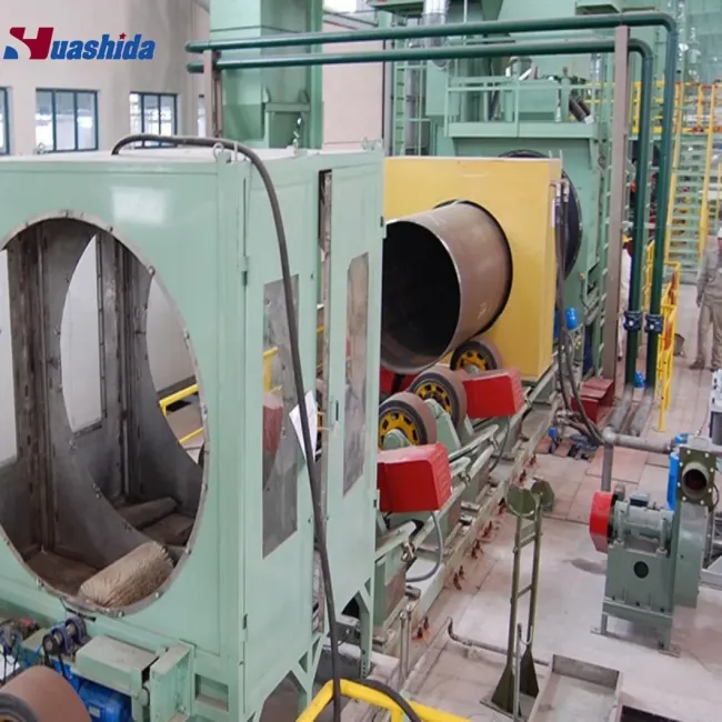 Automatic 3lpe 3PE Steel Pipe Fbe Anticorrosion Coating Production Line for Urban Pipeline Construction