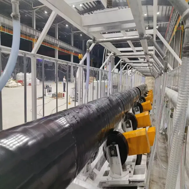 Steel Pipe 3lpe 3PE Fbe Anticorrosion Coating Equipment for Oil Gas Pipeline Water Supply