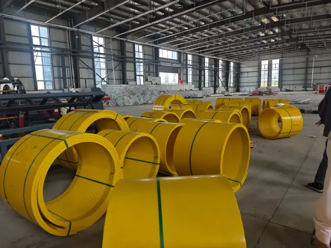 HDPE Hollow Wall Spiral Pipe Electrofusion Tape Joint Fittings