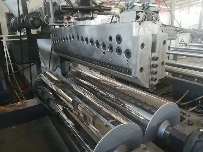 PE/PMMA Plastic Sheet / Board Extrusion Production Line