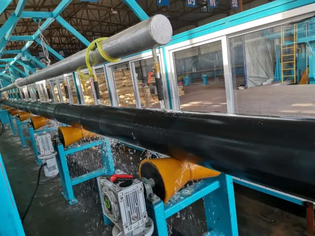 O-Type Extrusion Anti-Corrosion 3lpe 2lpe Fbe Coating Machine for Steel Pipe Protection