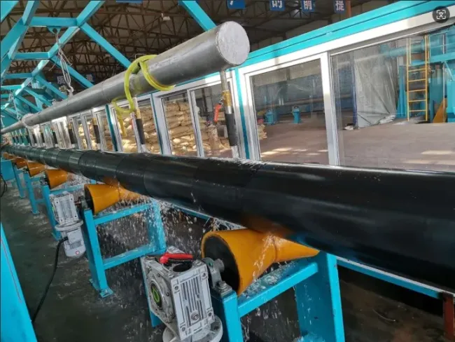 Round-Extrusion 3PE 2lpe Fbe Steel Pipe Coating Anti-Corrosion Production Line