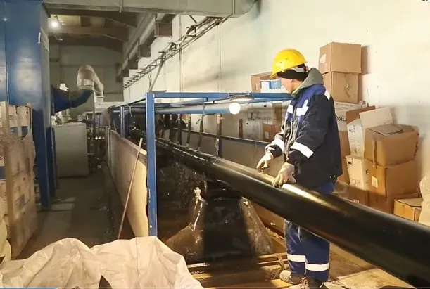 O-Type 3PE Extrusion Anti-Corrosion Coating Line for Steel Pipes