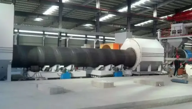 Corrosion Resistance O-Type Extrusion 3lpe Coating Machine for Steel Pipes