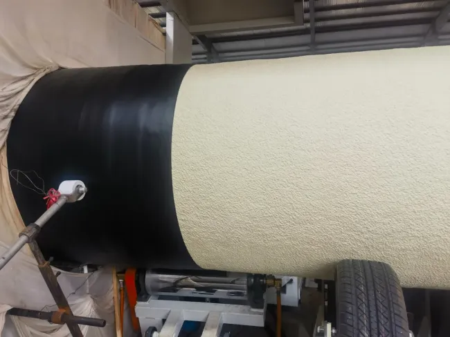 PU Spray and PE Wrapping Pre-Insulated Pipeline Manufacturing Production Line