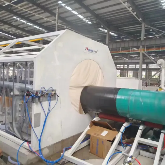 Steel Pipe 3lpe External Coating and Internal Epoxy Coating Line for Pipeline