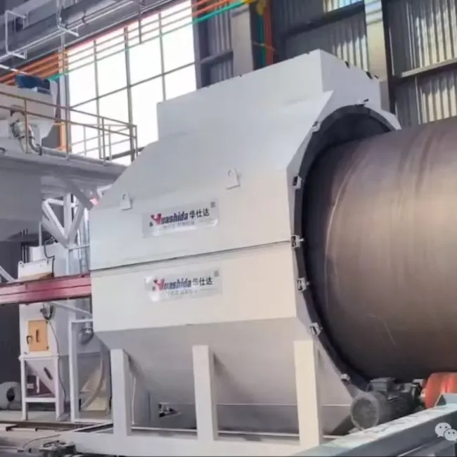 Steel Pipe 3lpe External Coating and Internal Epoxy Coating Line for Pipeline