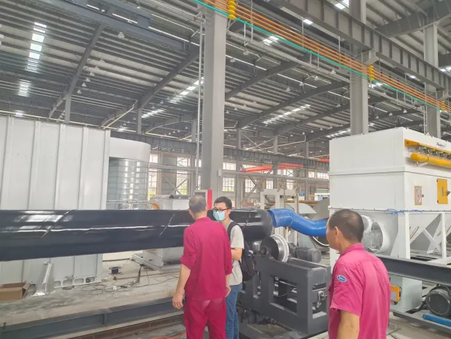 3lpe Epoxy Coating Production Line for Oil & Gas Transmission and Water Systems