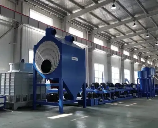 Automatic 3lpe / 3lpp Fbe Steel Pipe Painting Anticorrosion Coating Process Line for Oil Gas Pipeline with Shot Blasting System