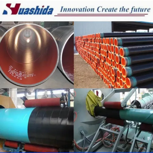 Tpep Steel Pipe Outer 3lpe/ Inner Liquid Painting Spraying Anti-Corrosion Coating Production Line