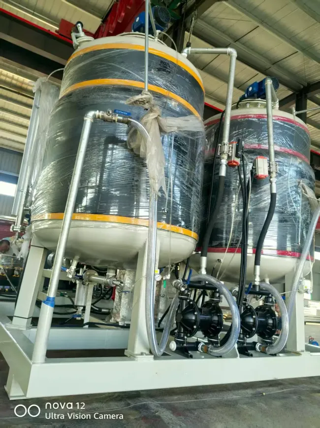 Large-Diameter Polyurethane Spray PE Wrapped Insulated Pipe Machinery