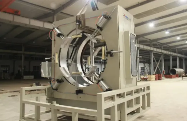 HDPE Outer Jacket Pipe Extrusion Line for PU Pre-Insulated Pipe with Vacuum Calibration