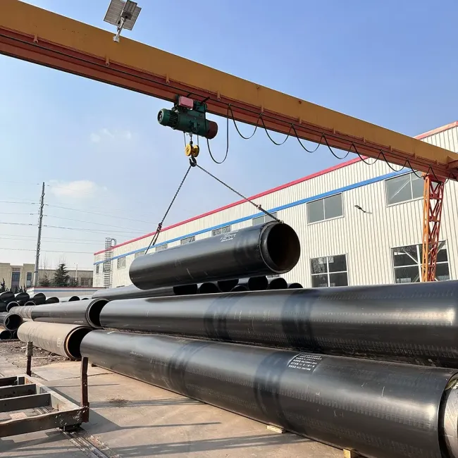 HDPE Outer Jacket Pipe Extrusion Line for PU Pre-Insulated Pipe with Vacuum Calibration