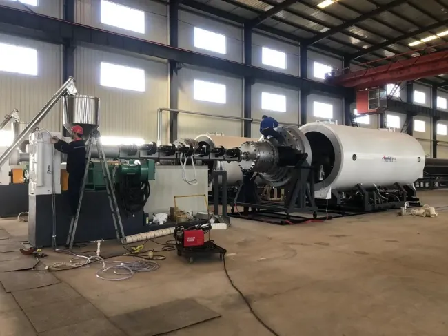 Automatic Production Line for Puf Pre-Insulated Pipe HDPE Plastic Jacket (Large-Diameter)